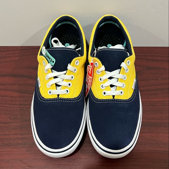 Vans Era ComfyCush, VN0A3WM9VNO, Blue & Yellow - Picture 8 of 12